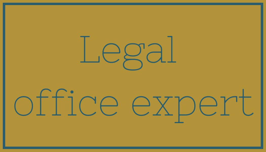 Legal office expert